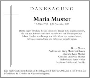 Bestattungen Pfaffinger Mendig Andernach Kell Dank DRZ4