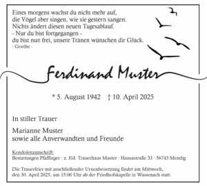 Bestattungen Pfaffinger Mendig Andernach Kell Trauer K5 25