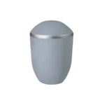 Bestattungen Pfaffinger Mendig Andernach Kell Urne AQUA PURE Urne taubenblau silber