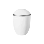 Bestattungen Pfaffinger Mendig Andernach Kell Urne AQUA PURE Urne weiss silber