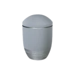 Bestattungen Pfaffinger Mendig Andernach Kell Urne AQUA WAVE Urne taubenblau silber