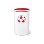 Bestattungen Pfaffinger Mendig Andernach Kell Urne FUSSBALL RONDO Urne rot weiss