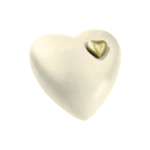 Bestattungen Pfaffinger Mendig Andernach Kell Urne HERZ Urne sandbeige gold